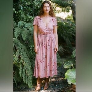 Christy Dawn Simple Dawn Dress in Blush Meadow
